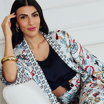 El kimono EMME según Giulia Salemi - Emme